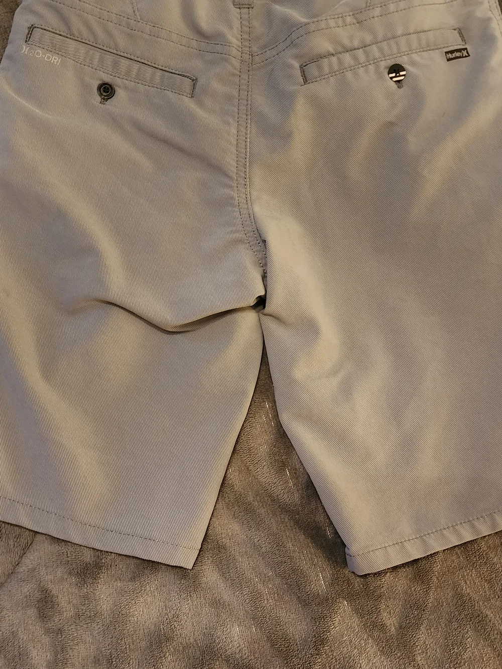 Hurley Boys Light Gray Performance Shorts